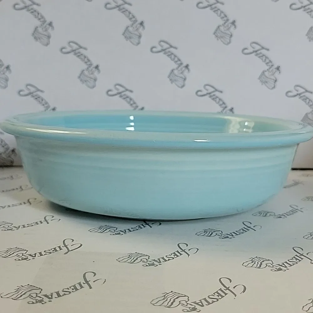 Fiestaware FIESTA CLASSIC RIM CEREAL Bowl CERAMIC DISH 19 OZ Sky Blue